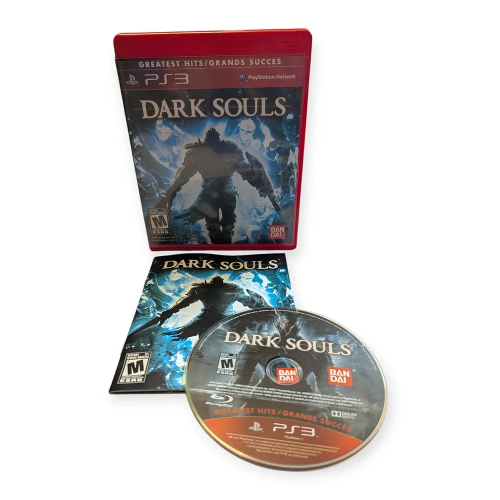 Dark Souls Sony PS3 Greatest Hits Action RPG Bandai Namco BLUS-30782GH CIB